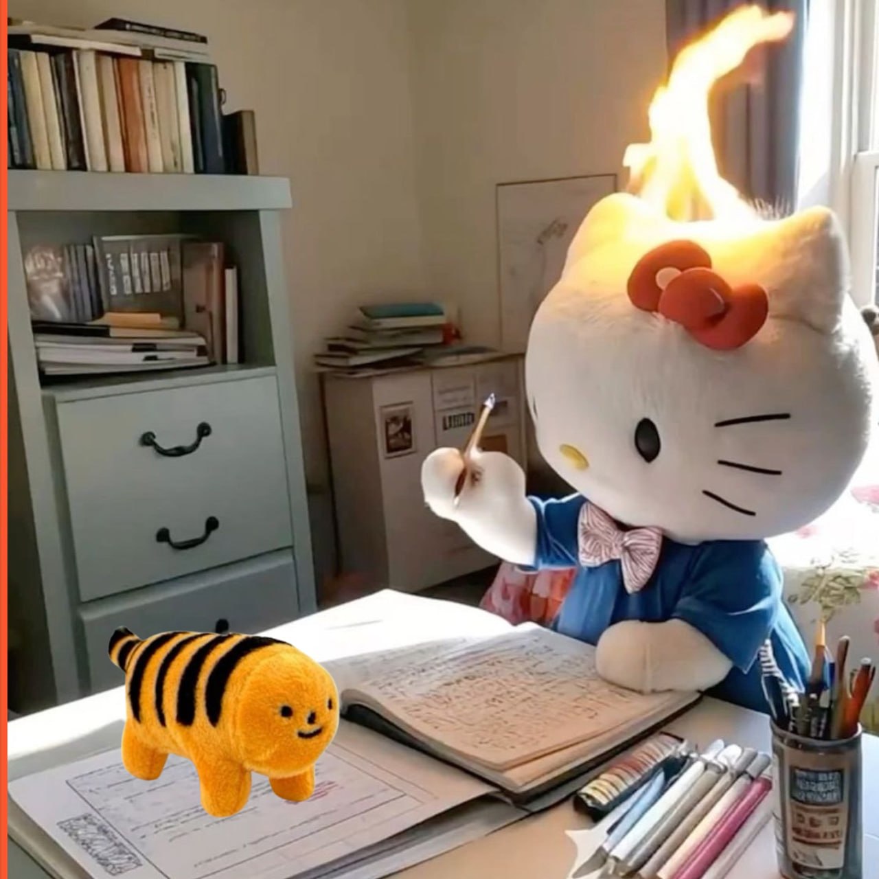 Meme Transmission #014 from the MF Cheeto Tiger meme gallery