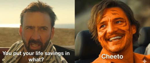 Meme Transmission #054 from the MF Cheeto Tiger meme gallery